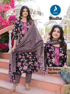 Kaya madhu 3pcs kurti wholesaler price